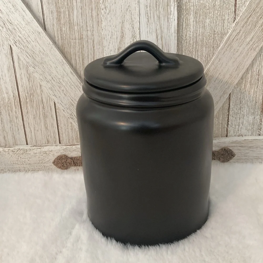 Rae Dunn Store Canister in Black